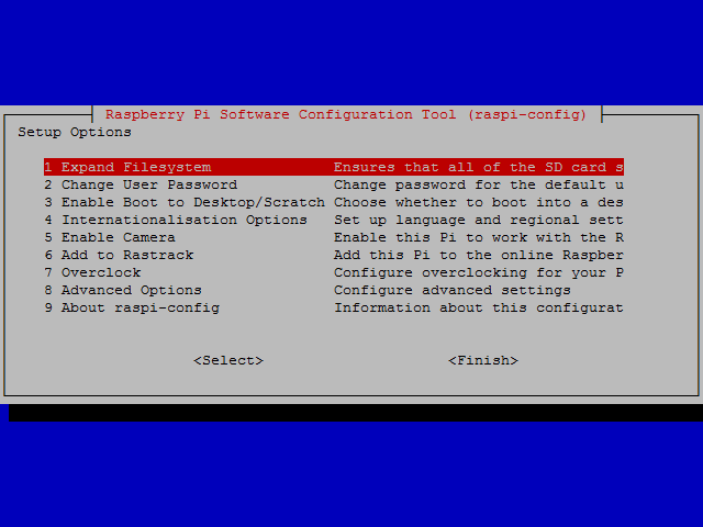 raspi-config